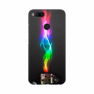 Colorful Flame Mobile Case Cover