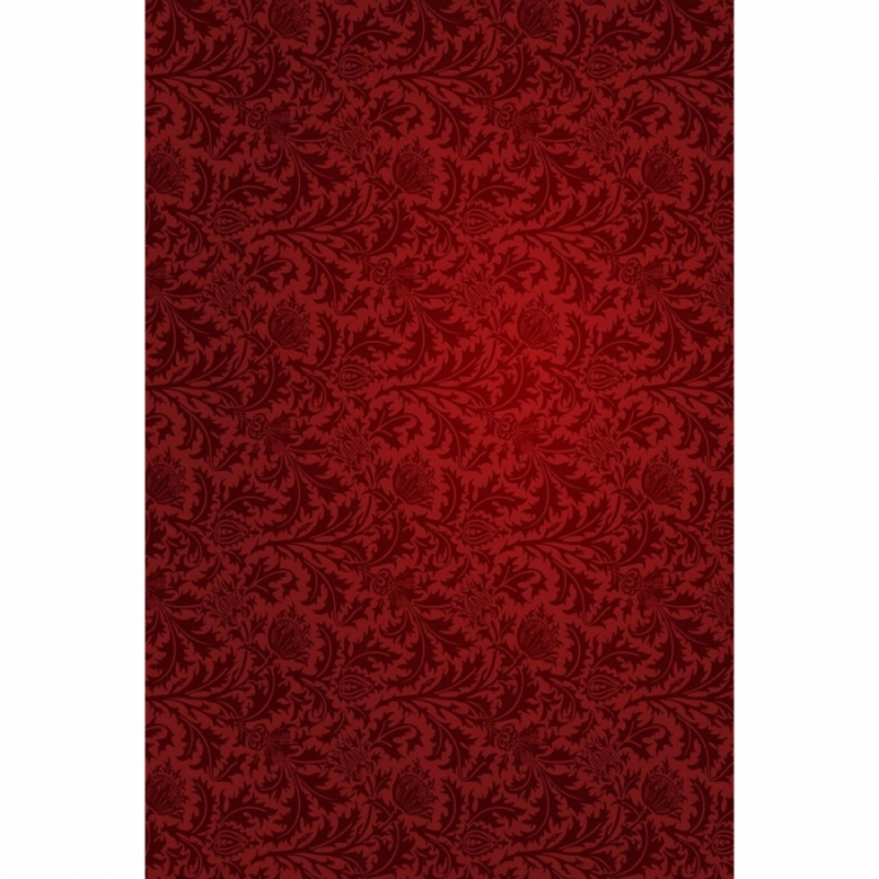 Red Floral wallpaper Mobile Case Cover - Image 2