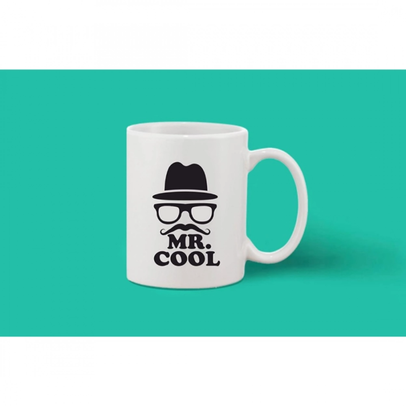 Generic Printed Ceramic Coffee Mug - 1 Pieces, White, 11oz - Image 2