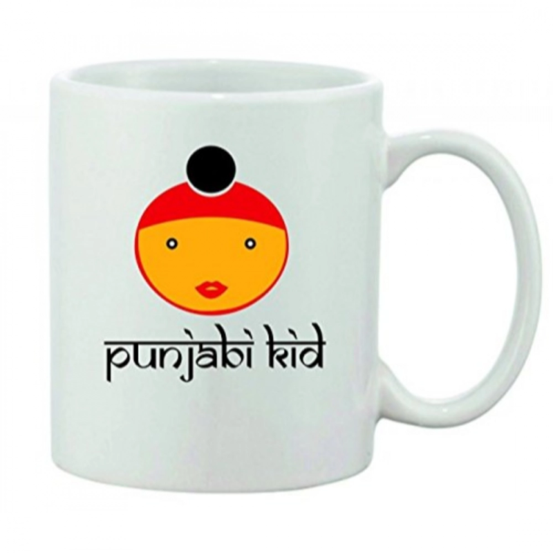 Generic Printed Ceramic Coffee Mug - 1 Pieces, White, 11oz - Image 2