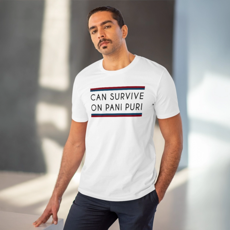 Generic Men's PC Cotton Quotes Printed T Shirt (Color: White, Thread Count: 180GSM) - Image 6