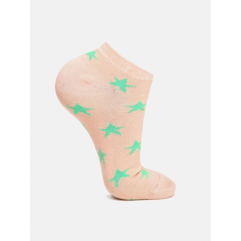 Generic 4 Pairs Women's Casual Cotton Blended Printed Ankle length Socks (Assorted) - Image 4