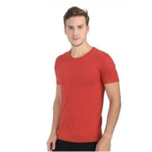 Generic Men's?Casual Short Sleeves Cotton Round Neck T-shirt (Red)