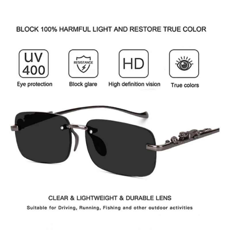 Generic Classic Unisex UV400 Protection Sunglasses (MultiColor) - Image 2