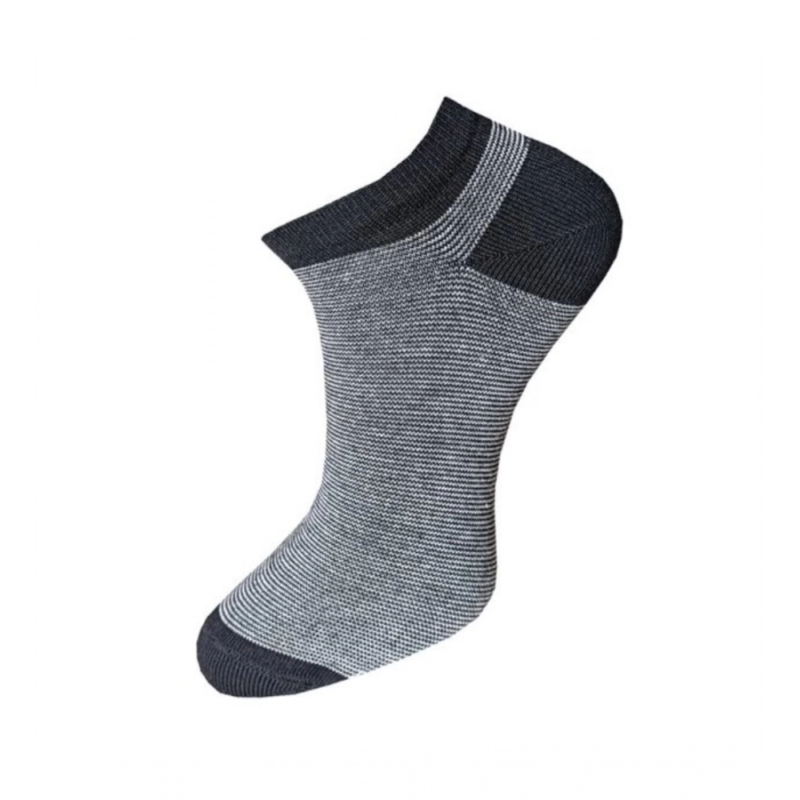 Generic 3_Pair Set Unisex Casual Cotton Striped Ankle Length Socks (Multicolor) - Image 4