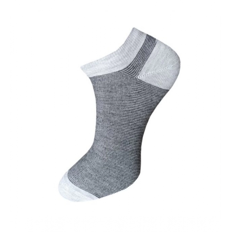 Generic 3_Pair Set Unisex Casual Cotton Striped Ankle Length Socks (Multicolor) - Image 2