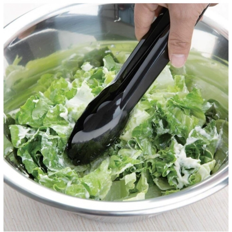 Generic Steel Kitchen Serving Food Salad (Black) - Image 3