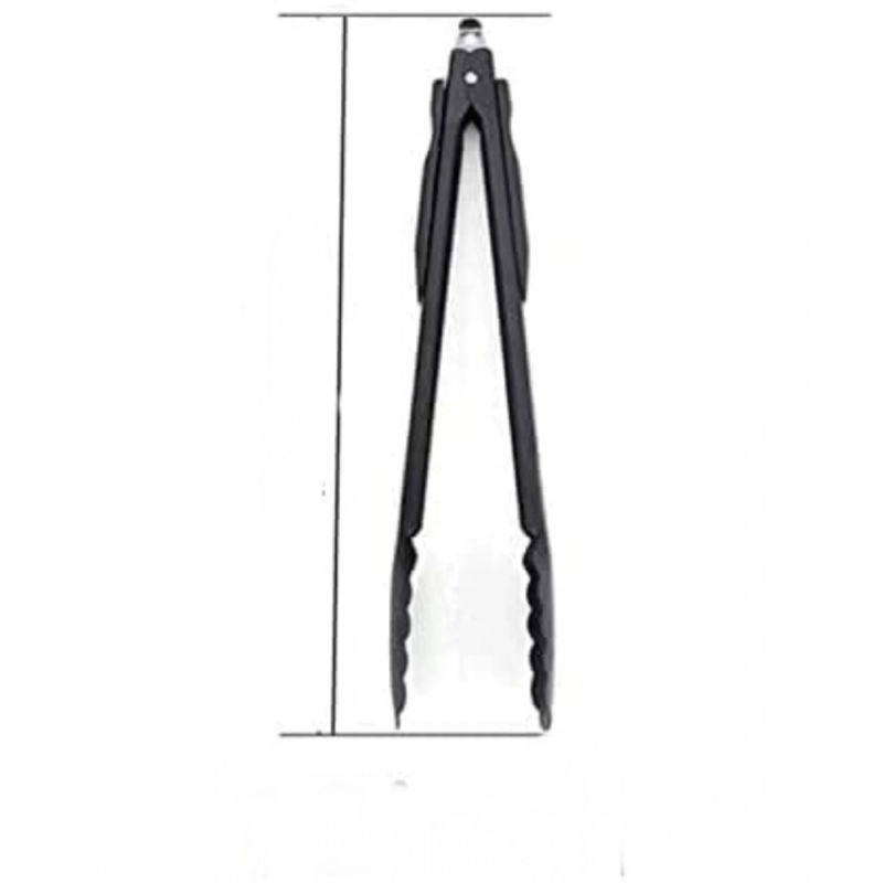 Generic Steel Kitchen Serving Food Salad (Black) - Image 2