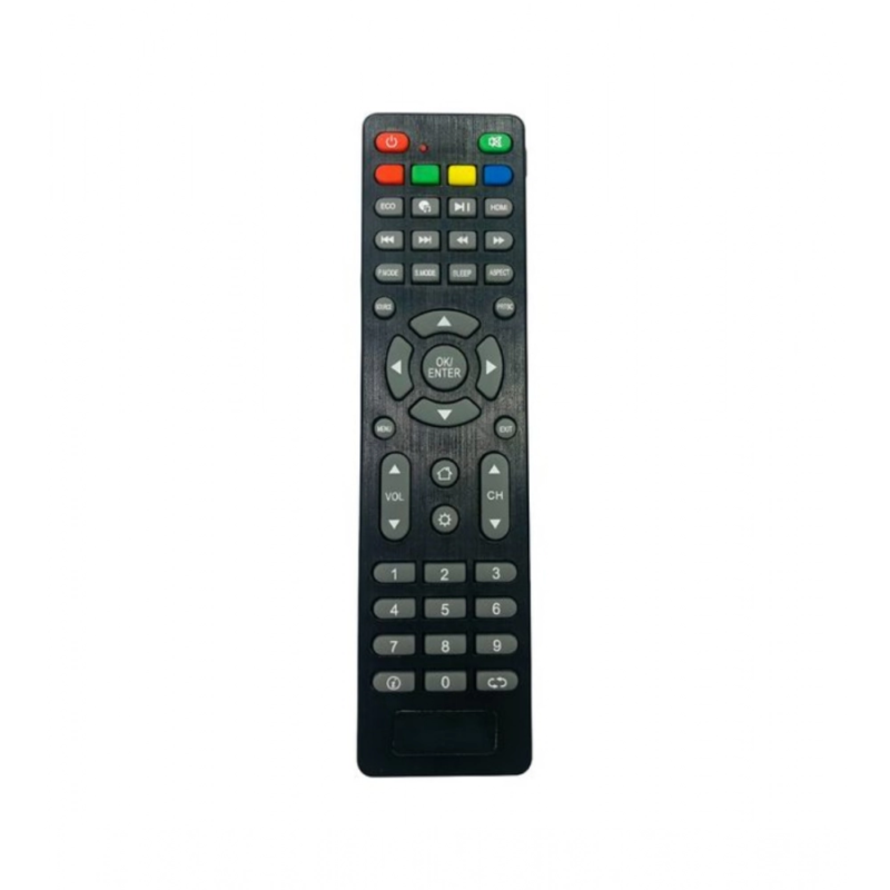 Generic Smart TV Remote No.1212 No Voice Croma Smart TV LCD LED Remote Control (Black)