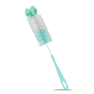 Seasons Nylon Long Bottle Cleaning Brush for Clean All Sizes of Bottles, 16-inch(Multicolour)