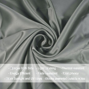 Seasons Door Curtains 7 Feet Single Pcs Solid 71% Blackout Decorative Curtains
