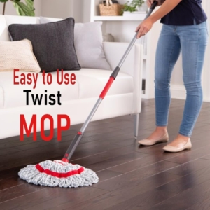 Seasons Products Twist Mop for Floor Cleaning, Multicolor Stick Pocha for Floor Cleaning & Bathroom Cleaning (Multicolor, Pack of 1)