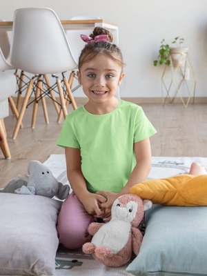 Girls Super Combed Cotton T Shirt