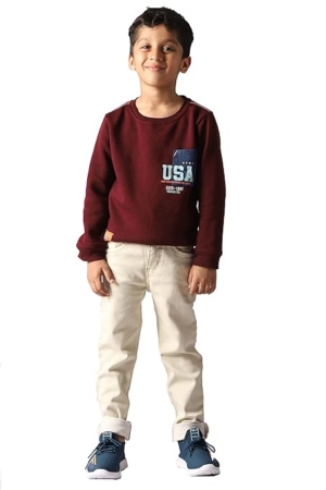 Boys Denim Beige Jeans