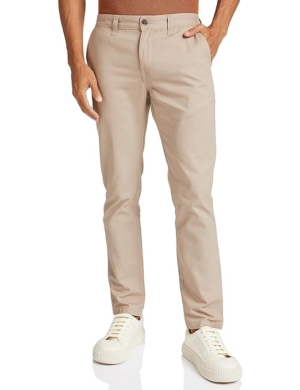 Men Casual Cotton Fawn Pants