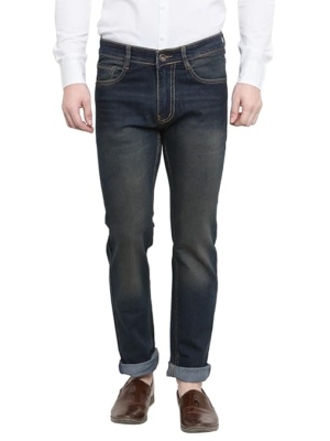 Brown Comfortable Stretchable Casual Denim Jeans