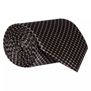Seasons Brown Micro Fiber Tie with Pocket Square