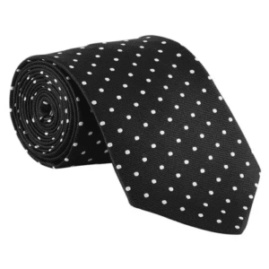 Seasons  Black Formal Necktie