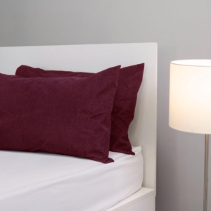 Seasons Water Proof Pillow Protector, Standard (28 Inch X 18 Inch), Beet Root, Set of 2