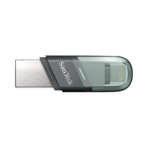 SanDisk iXpand Flash Drive Flip 128 GB OTG Drive?(Silver, Type A to Lightning)